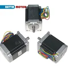Шаговый двигатель NEMA23 76 мм270Oz-in 3A с ЧПУ, шаговый двигатель для фрезерного станка с ЧПУ, фрезерный гравировальный станок, 3 шт.