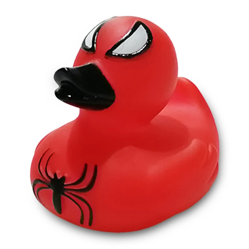 Плавающая утка 8 10 см детская игрушка для купания красная паук резиновая детский