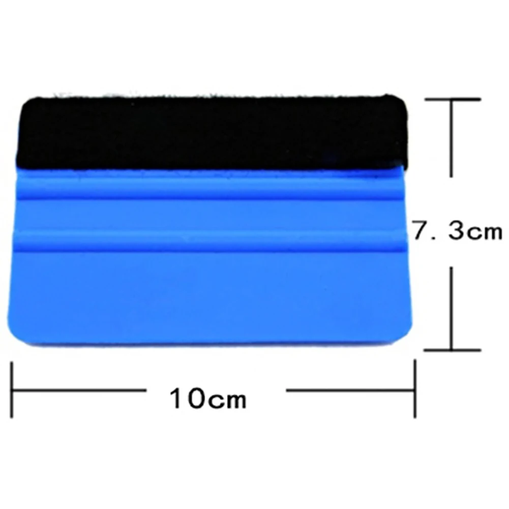 

Plastic Car Squeegee Decal Wrap Applicator Soft Felt Edge Scraper Paster Tool Universal Car Accessories