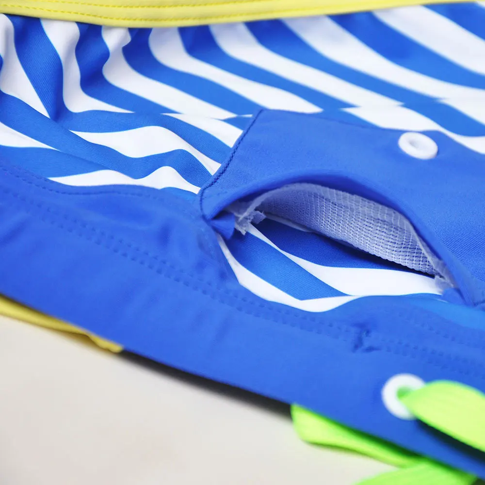 Мужские полосатые плавки брифы Мужская одежда для плавания мужские темно-синие