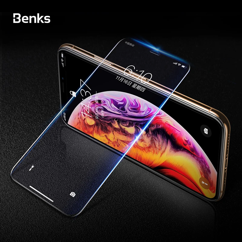 Ультратонкое закаленное стекло Benks 0 15 мм HD Anit с синим светом защитная пленка для