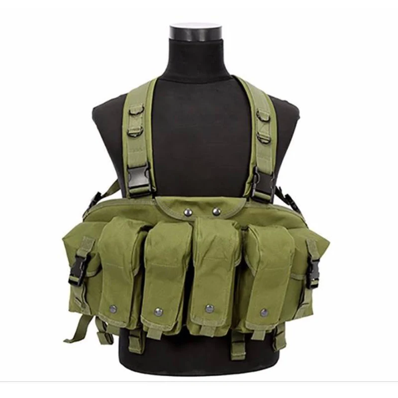 Шлейка-жилетка в свободном воздухе Военная камуфляжная тактика страйкбол