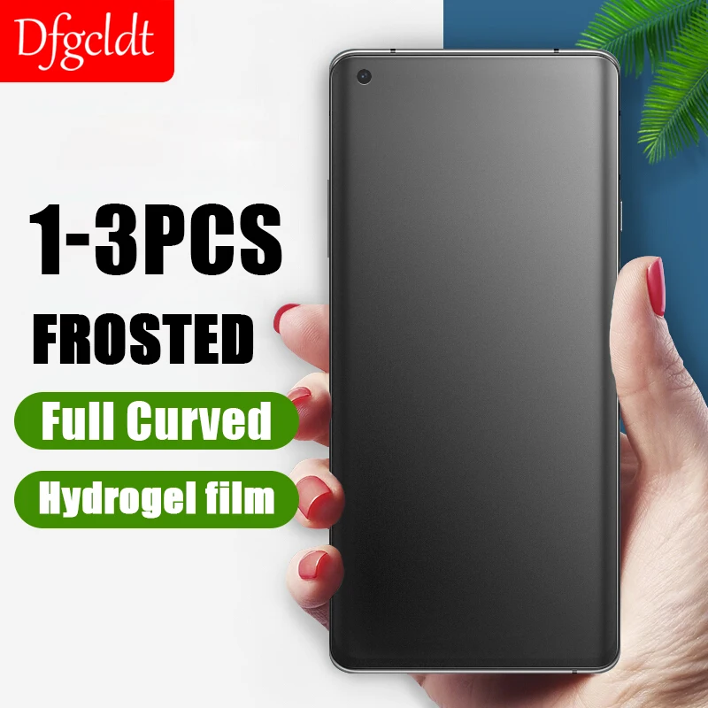 

1-3Pcs No Fingerprint Matte Hydrogel Film for Oneplus 10 9 8 7 7T Pro Screen Protector Nord CE 2 9RT 9R 8T 7T 6T 6 Not Glass