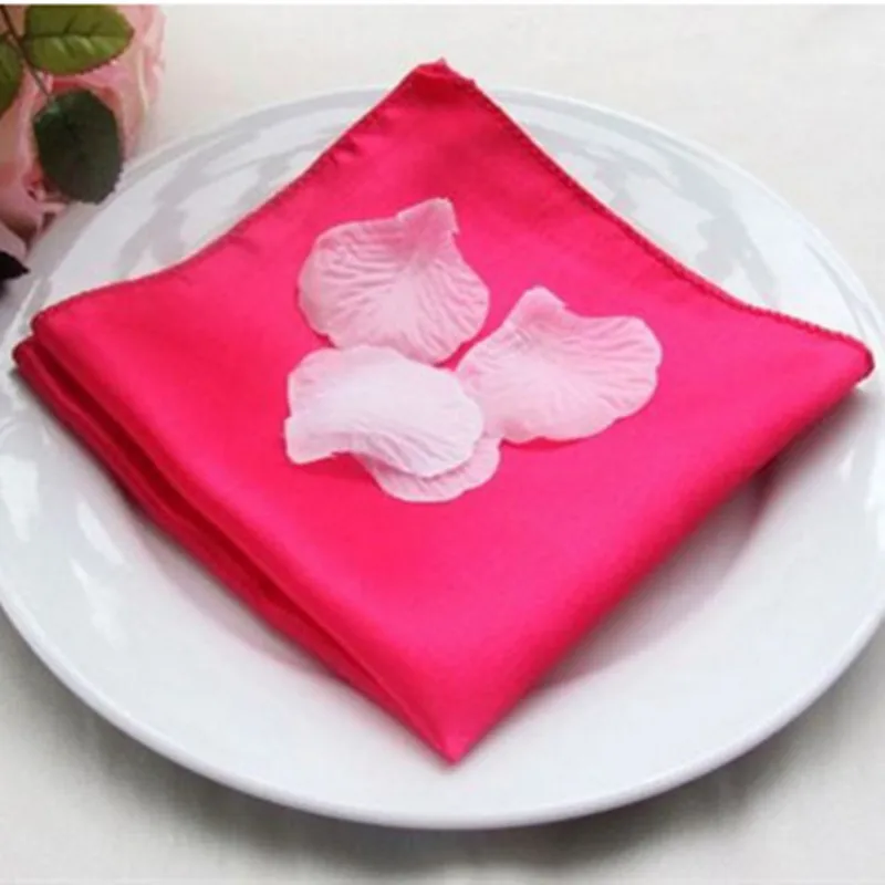100 шт. атласные столовые салфетки 30 х30 см|napkin cloth|satin table napkinstable napkin |