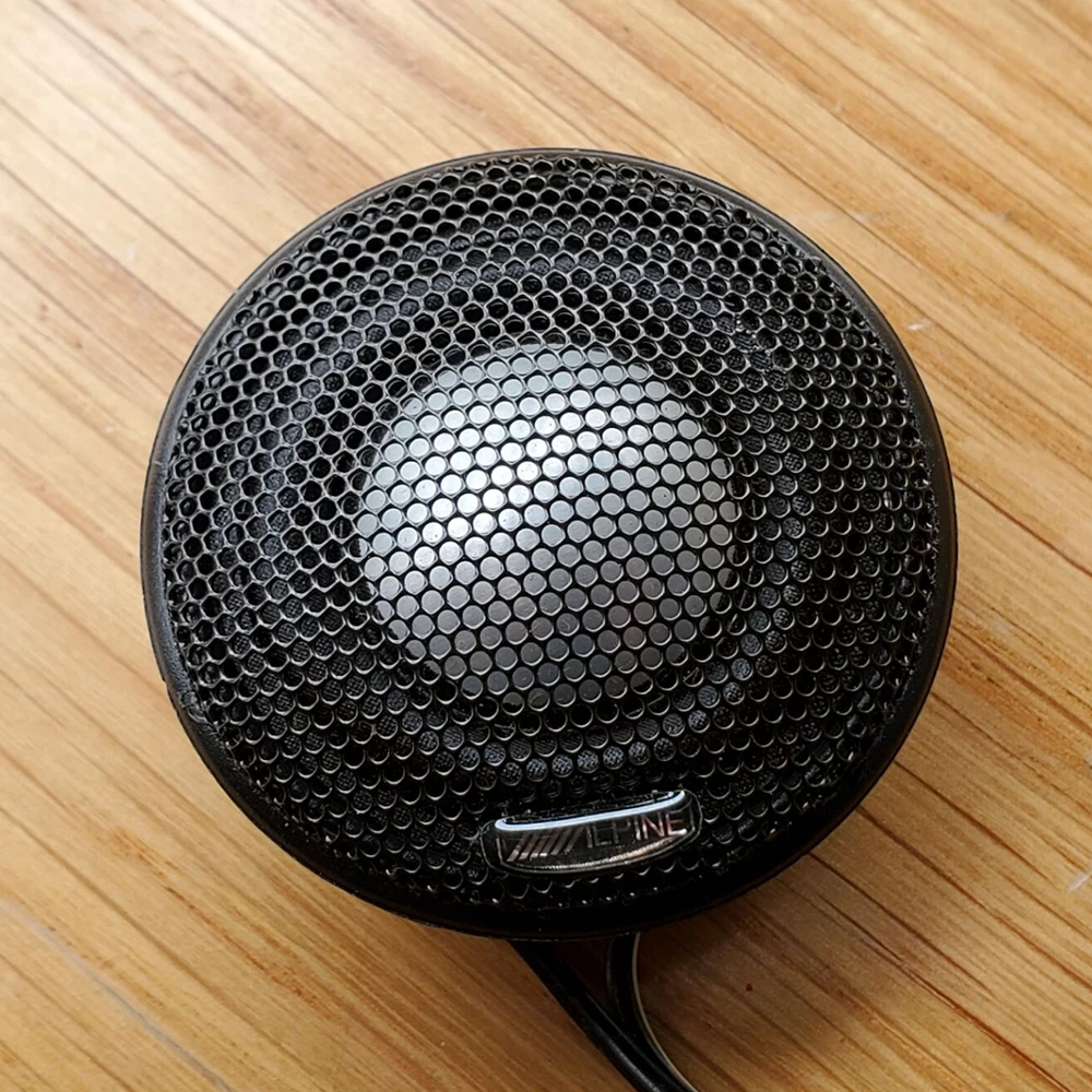 

1pcs MeloDavid alpine 28MM Ti dome Nd magnet HIFI/AV/Car tweeter 4ohm 100W