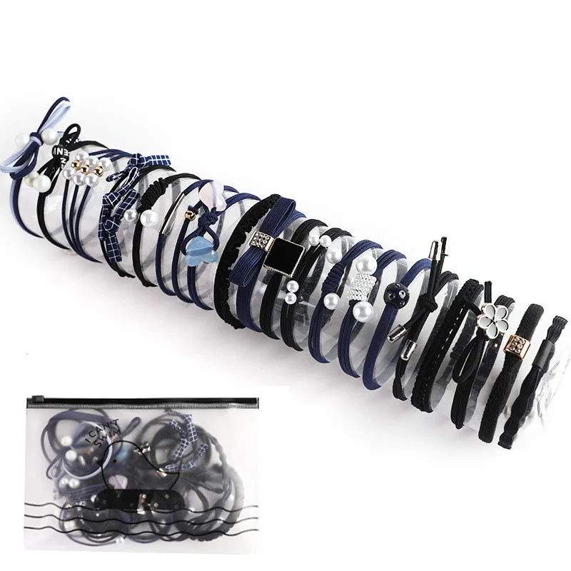 Женская резинка для волос с жемчужинами цветными цвет в ассортименте |