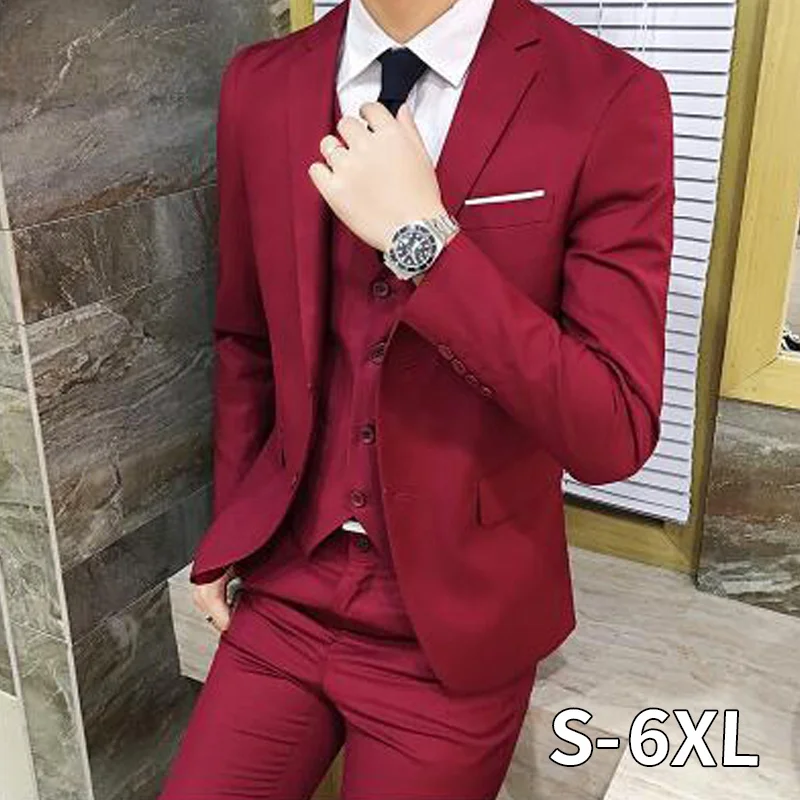 Мужской бежевый костюм смокинг приталенный Свадебный жениха из 3 предметов