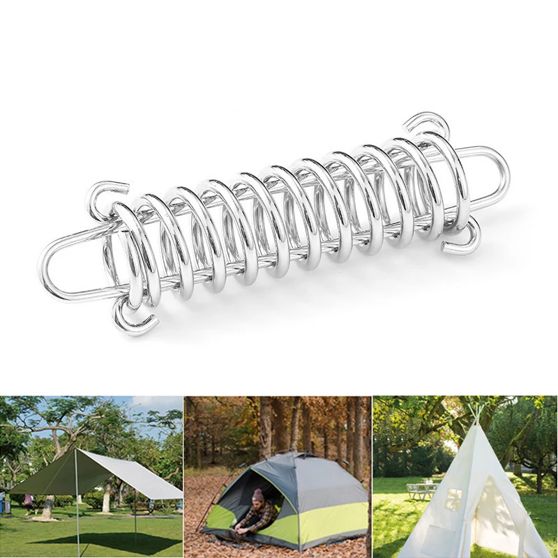 

Пряжка из высокопрочной стали для палаток, 4/6 шт.