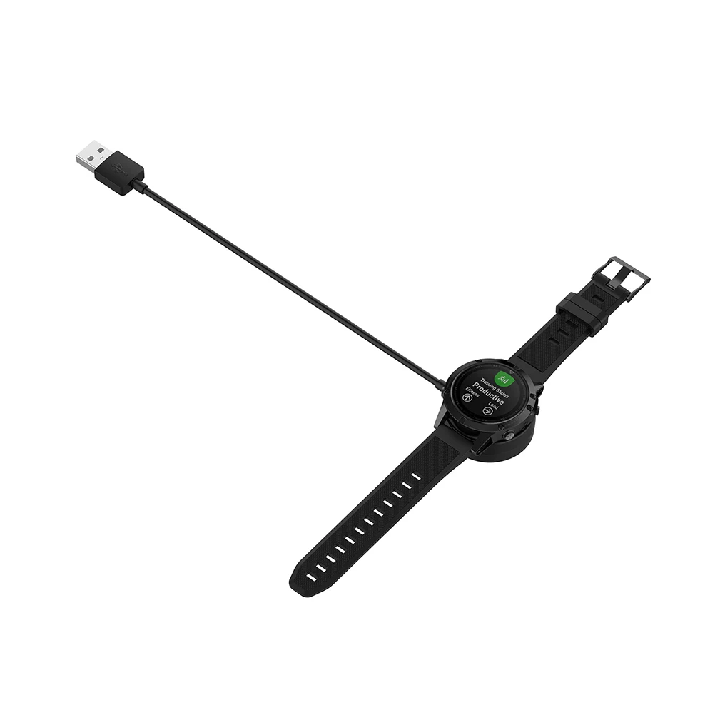 Зарядный кабель USB для Garmin Fenix 5/4/3/5X Plus 6/6S/6X Pro Sapphire Venu Vivoactive 945 245 45 Quatix 5 | Электроника