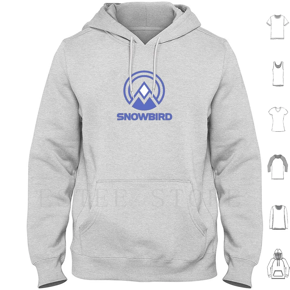 

Snowbird Ski Resort Vacation Souvenir Hoodies Long Sleeve Keepsake Skiing Gear Children Girls Top Womens Boys Kids