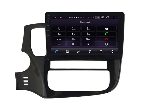 Совершенно новый автомобильный Android 10 0 gps 2.5D Взрывозащищенный экран для Mitsubishi