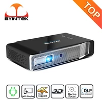 byintek r15 mini dlp full hd 1080p 3d 4k 5g smart wifi android portable led projector beamer for 300inch home theater