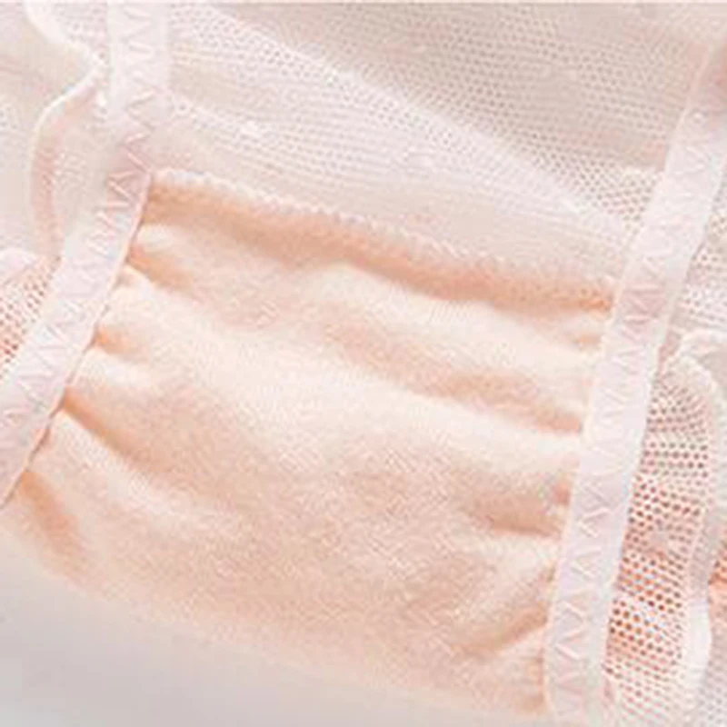 

Sweet Dot Embroidered Thin Lace Panties Women Sexy Hollow Out Underwear Women Transparent Briefs Female Lingerie Student