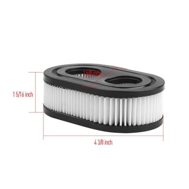 8 PCS Air Filters For Briggs &amp Stratton 4247 5432 5432K 798452 09P702 593260 Inner Diameter Of 2 Holes 1-1/8 Inch Filter | Дом и сад