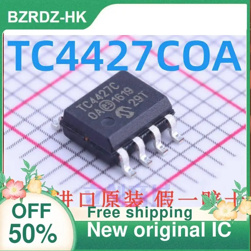 

2-10PCS/lot TC4427EOA TC4427C TC4427COA SOP-8 New original IC