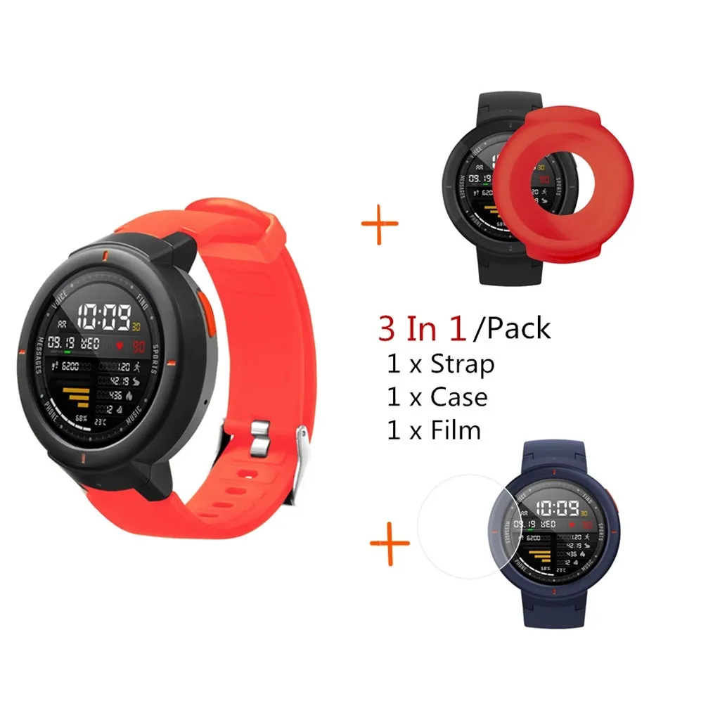 Ремешок для Suunto 9 часы силиконовый Смарт Браслет ремешок сменный спортивный