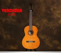 professional 39 inch acoustic classical guitar with solid cedarmahogany body stringsclassical guitarnature gloss