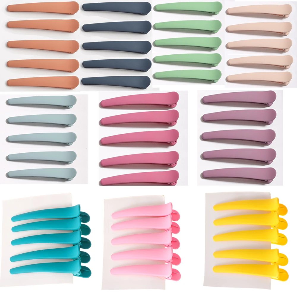 Заколка для волос с уткой 5 шт. зажим рта карамельные цвета шпилька заколка женщин