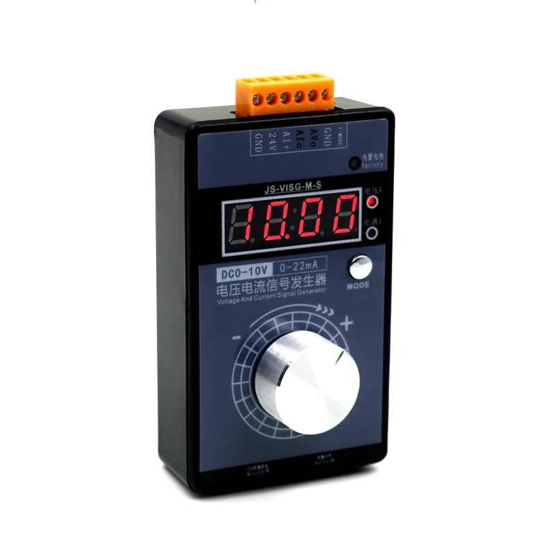 

High precision Adjust Current Voltage Analog Simulator 0-10V/2-10V 0-22mA/4-20mA Signal Generator signal sources without battery