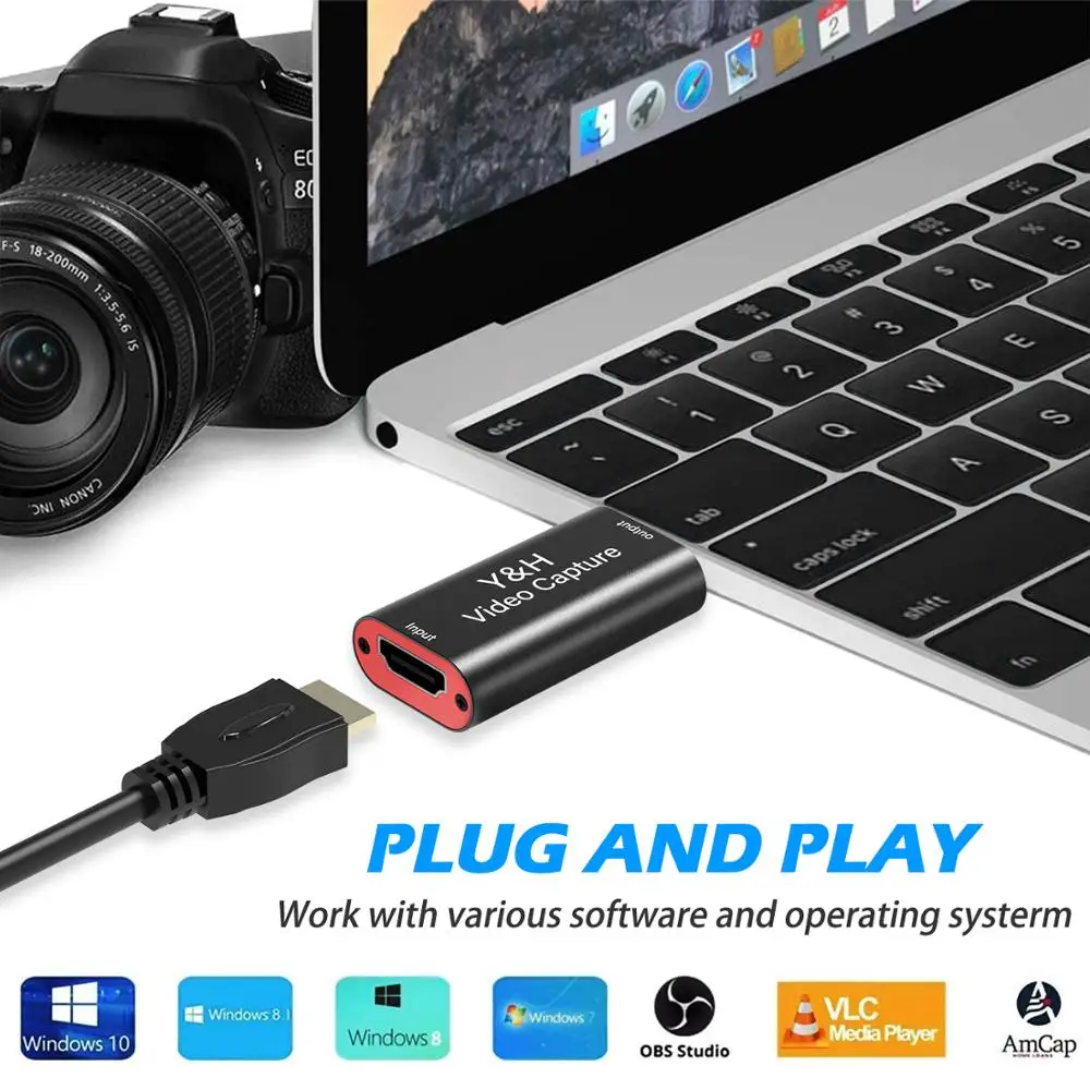Карта видеозахвата Y & H USB 3 0 HDMI совместимый видеорегистратор записывающая