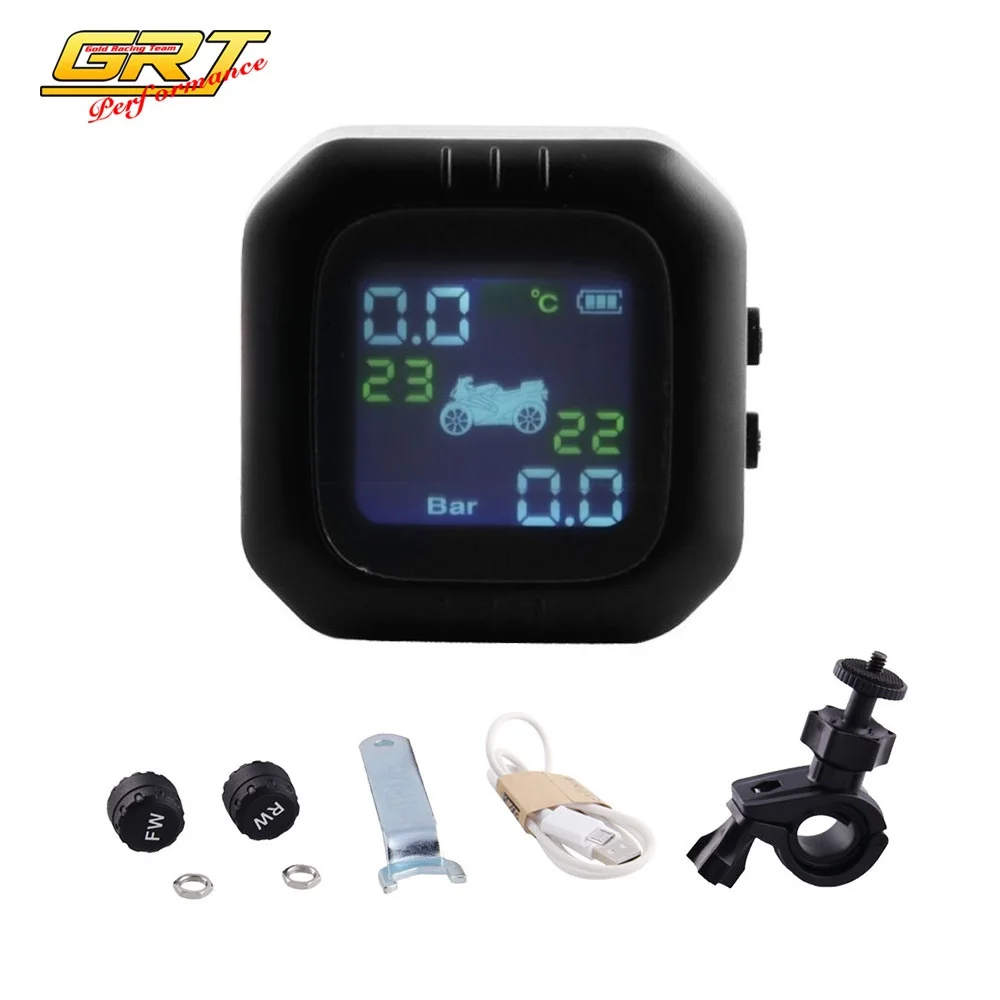 Мотоцикл светильник ЖК дисплей скорость метр одометр тахометр W/Датчик скорости 7