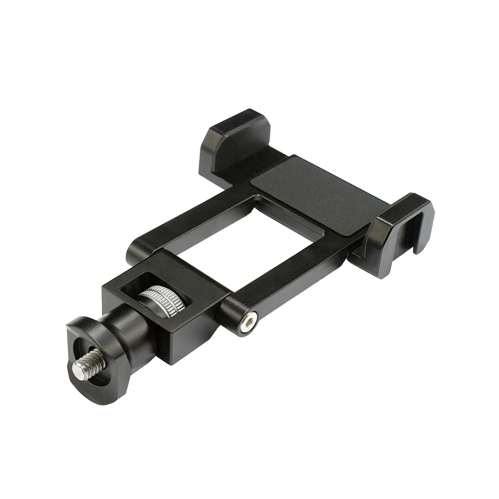 Smartphone Clip Clamp Bracket 1/4 Inch Screw with Cold Shoe Mount Gimbal Stabilizer Phone Holder for Feiyu G6/G6 Plus | Электроника
