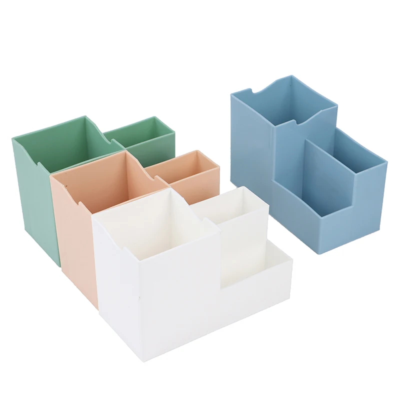 

1PC Multifunction Pen Holder Desktop Storage Box Home Organizer Cosmetic Storage Box