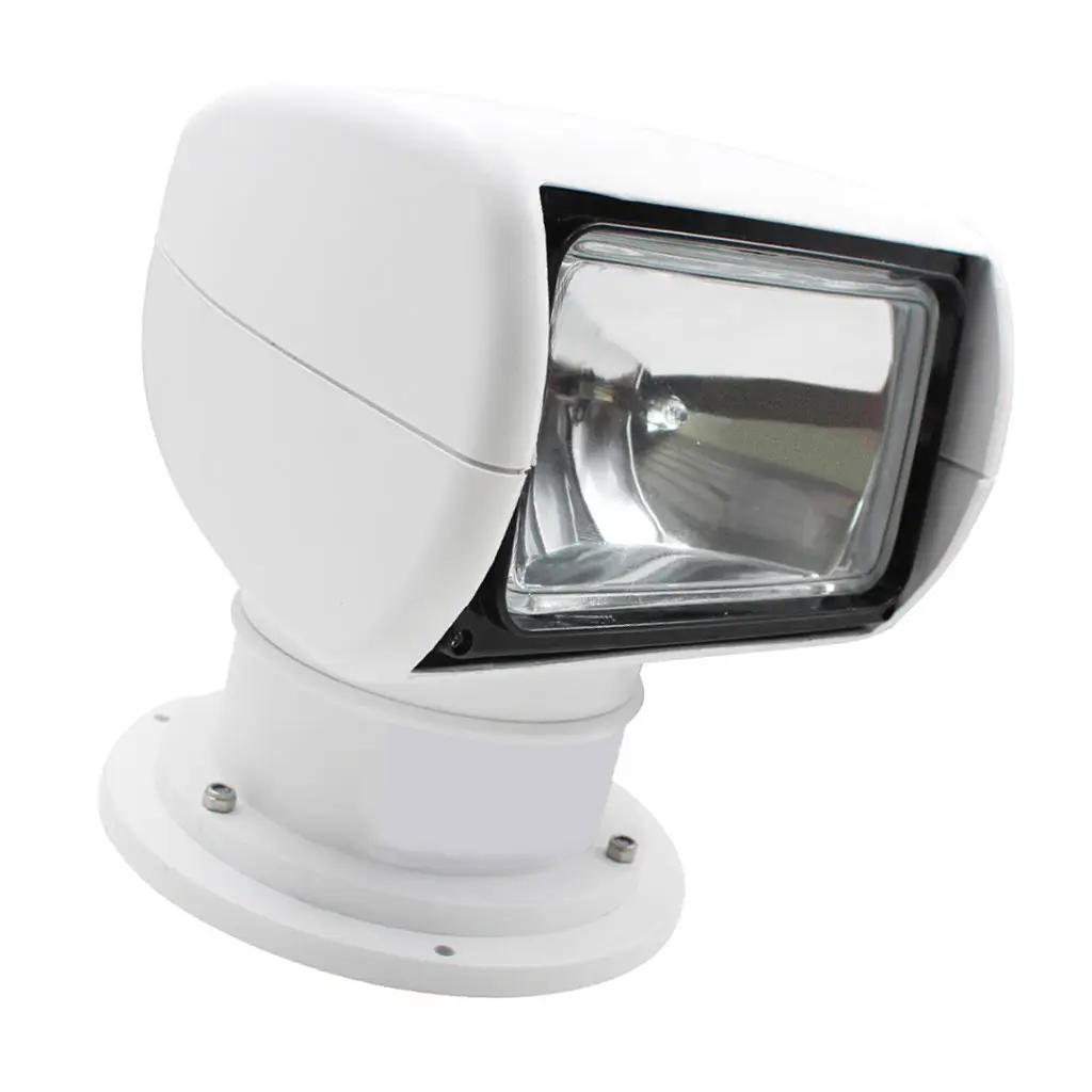 

24V 100W Boat Remote Control Spotlight Halogen Bulb Search Work Light