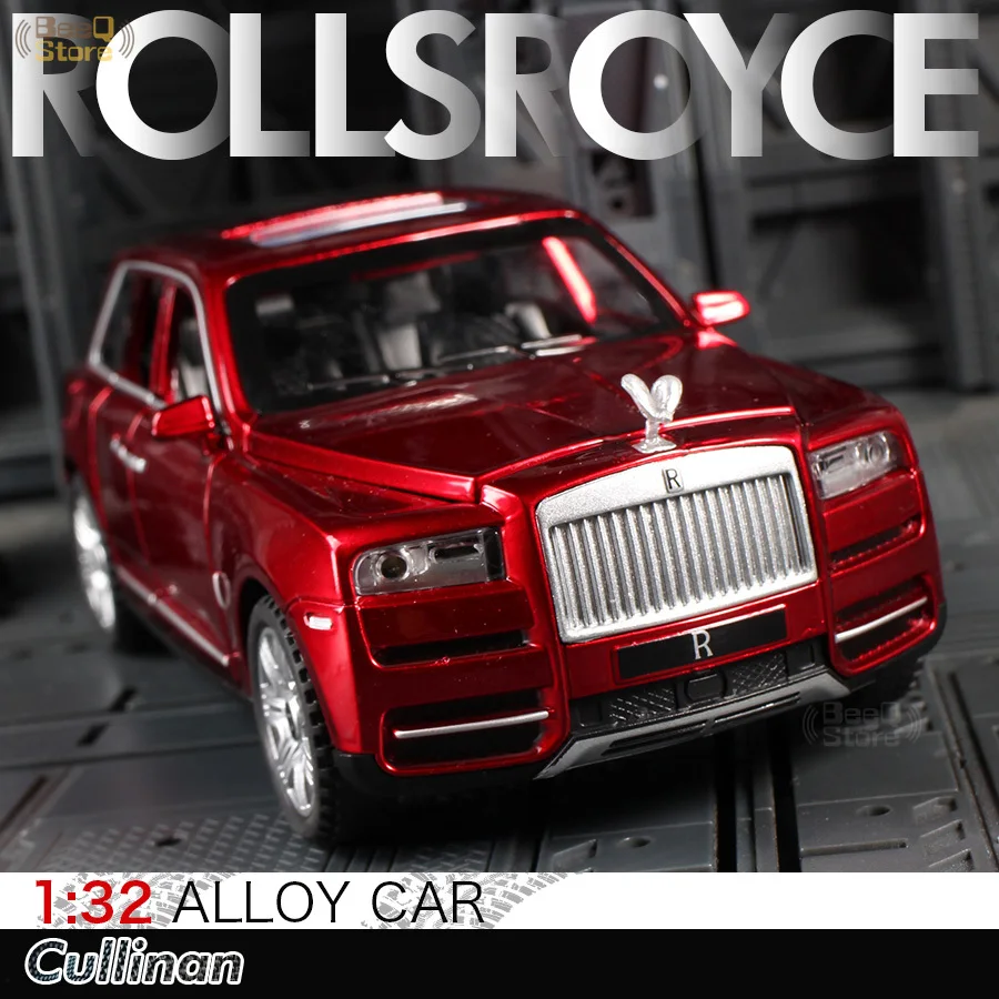 Модель автомобиля из сплава 1:32 модели автомобилей Rolls Cullinan Royce литые