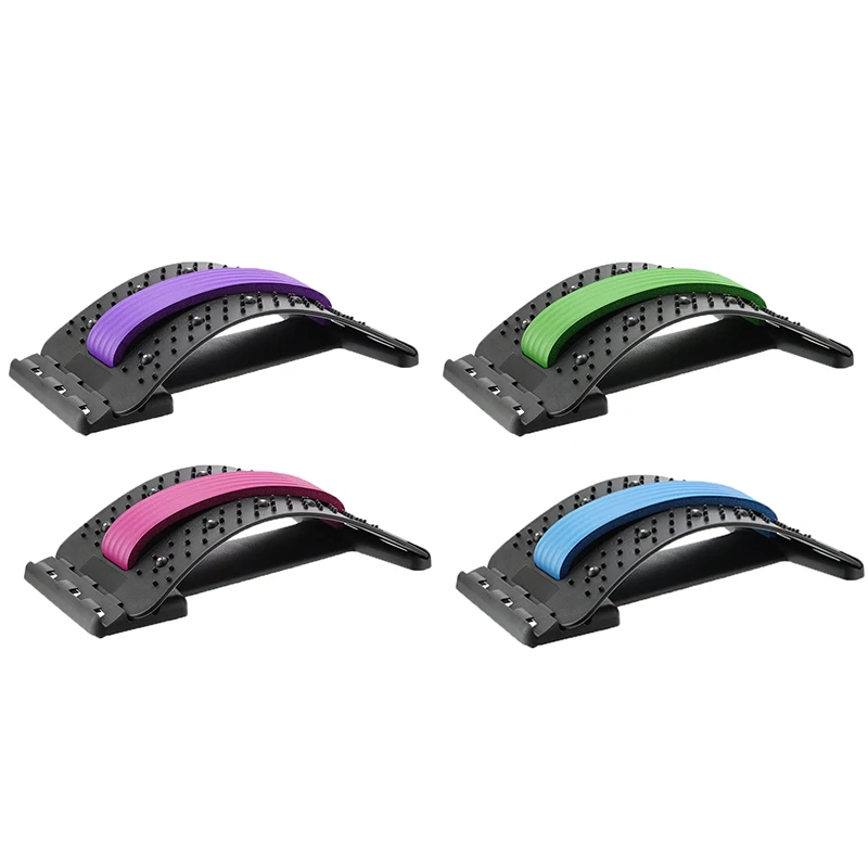 Акупрессурный растяжитель для спины поясницы массажное оборудование фитнеса