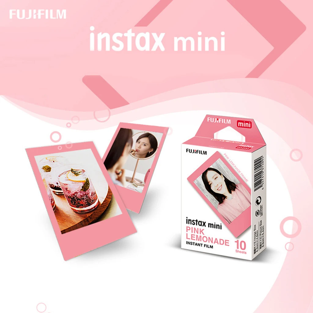 Genuine Fujifilm Instax Mini7s 25 50s 90 Photo Paper Film Camera Mini 8 9 10 Sheet Cartoon Instant | Электроника