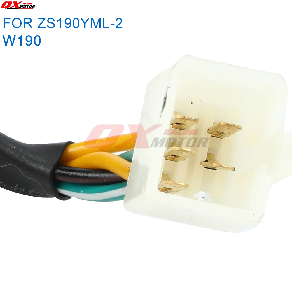 Катушка статора зажигания мотоцикла для ZongShen 190cc Z190 W190 1P62YML-2 электрический