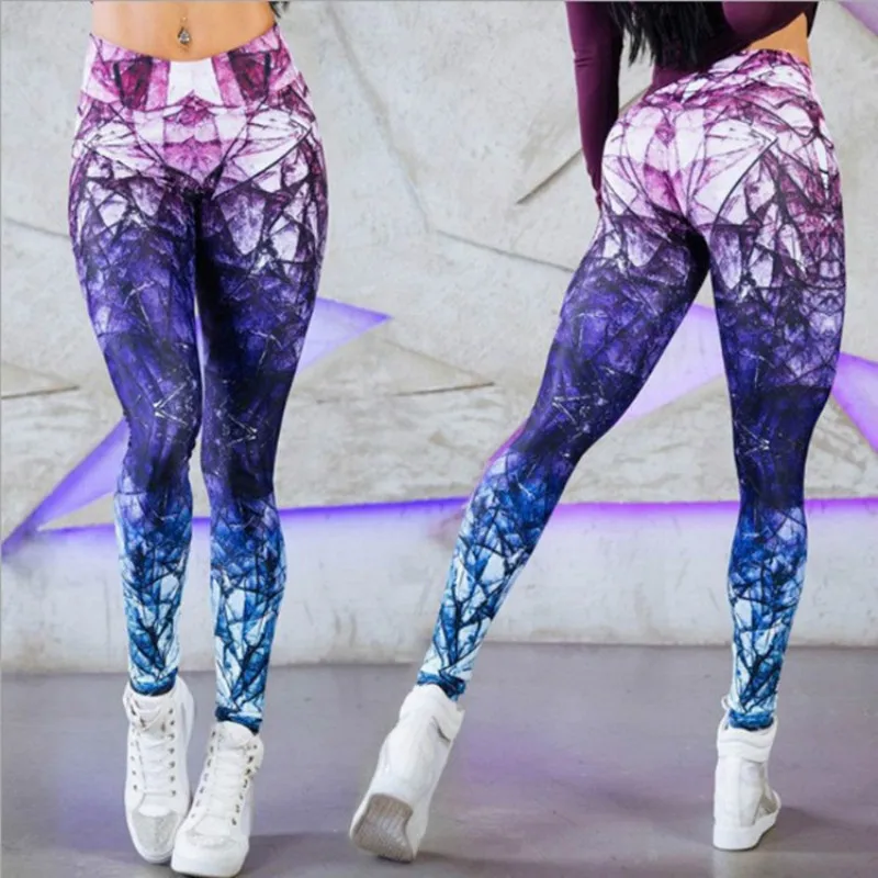 

2021 Seamless Sports Yoga Fitness Leggings Trekking Cycling Sports Trendy Fitness Body Diamond Pattern Trousers Femme Sportswear