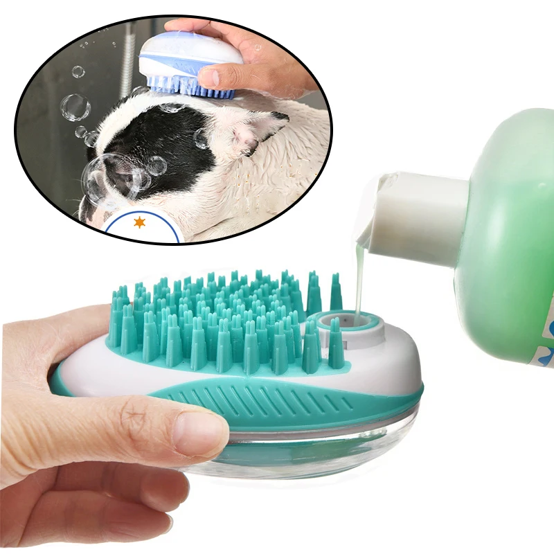

Ванная для собак расческа силиконовый шампунь Массажная щетка душевая расческа для удаления волос для собак кошек товары de bain