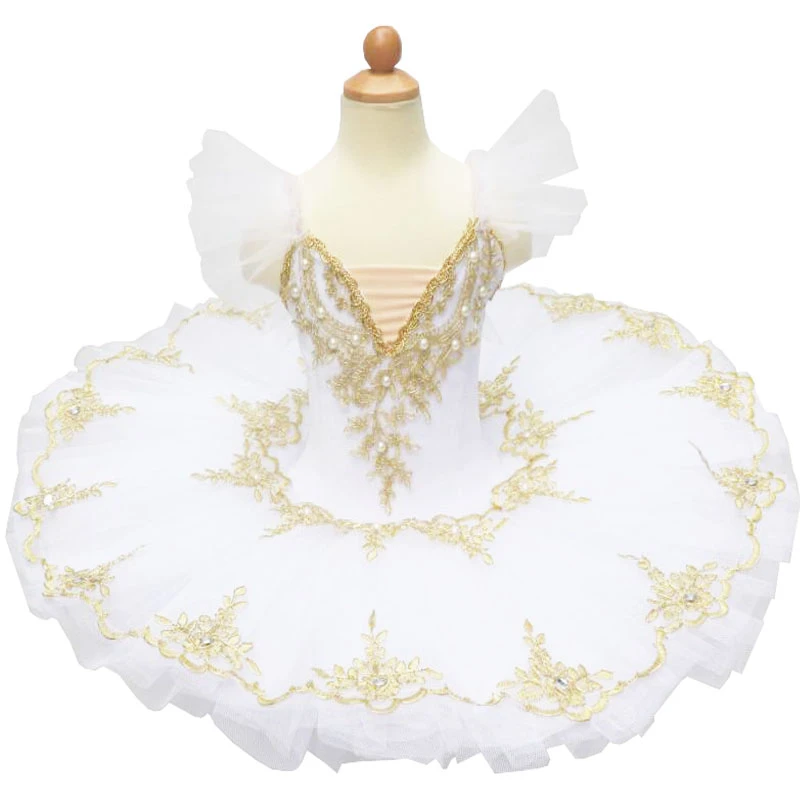 

Professional White Swan Lake Ballet Tutu Costume Girls Children Ballerina Dress Kids Ballet Dress Dancewear Dance Dress For Girl