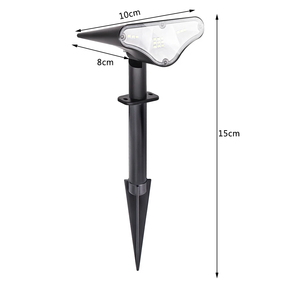 

Solar lawn lamp outdoor ground plug light IP65 super bright waterproof landscape spot light garden decoration outdoor light
