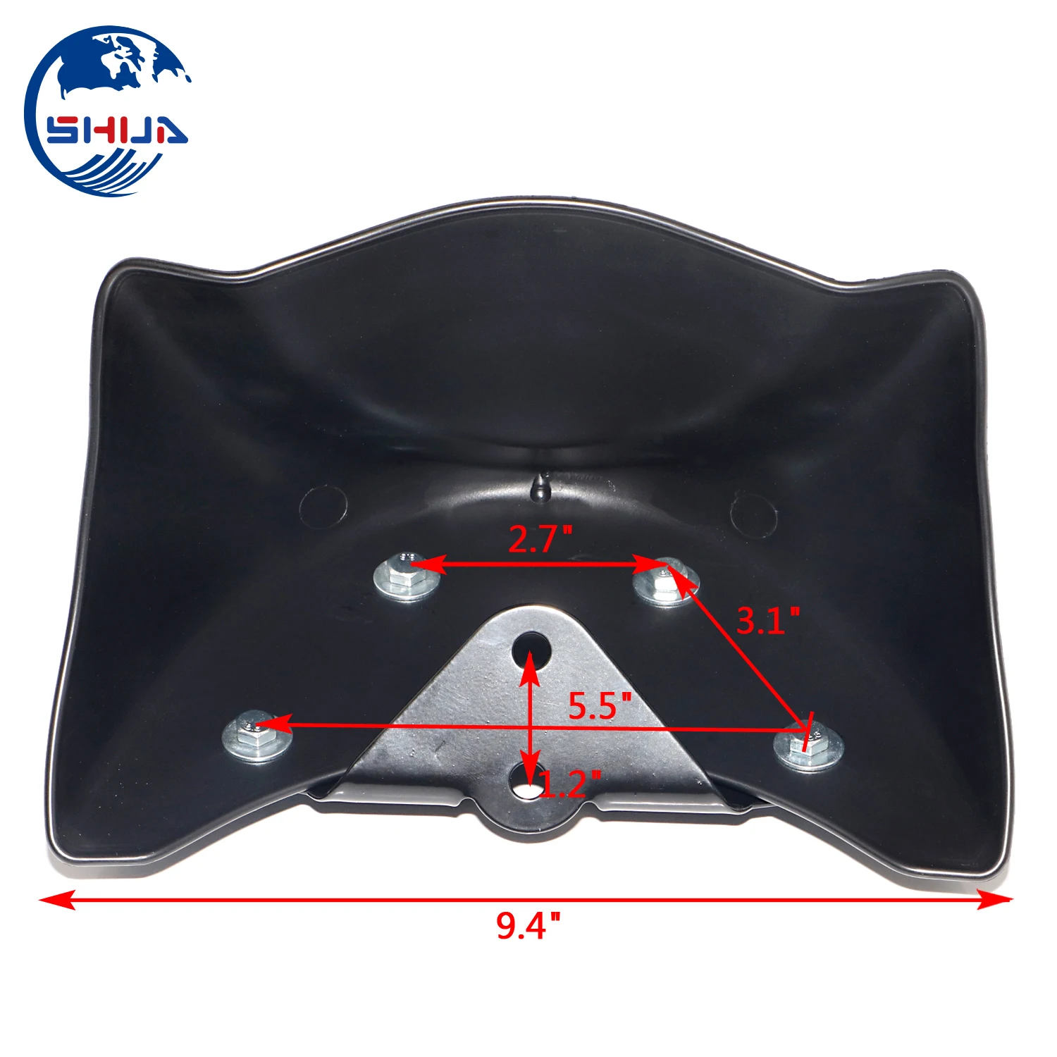 Мотоциклетный глянцевый черный передний нижний спойлер брызговик обтекатель