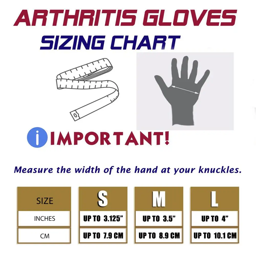 1 пара компрессионный артрит искусственный хлопок облегчение боли в суставах