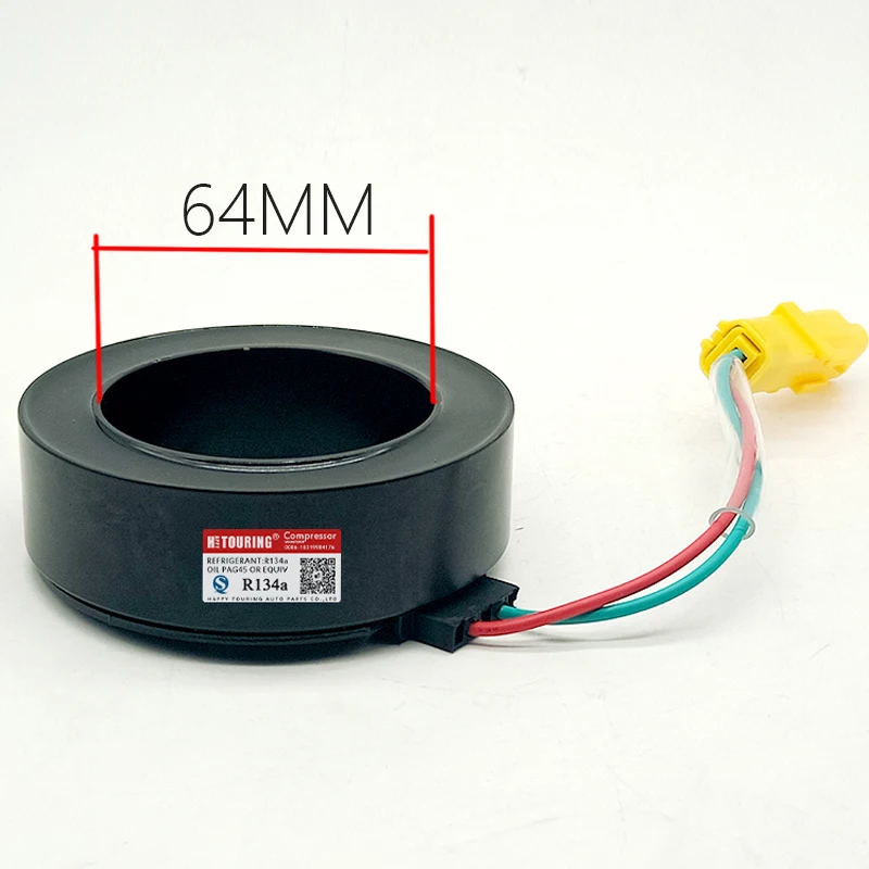 6V12 AC A/C компрессор кондиционера Магнитный электромагнитный обмотка муфты для Sanden SD6V12 для peugeot 307 206 96*64*45*32 мм