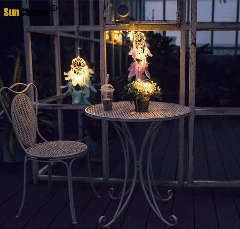 Unicorn Girl Heart Dream-net Material Pack DIY Energy Catching Net Hand-laid Ins Wind-bell Hanging Room New Ornaments | Дом и сад