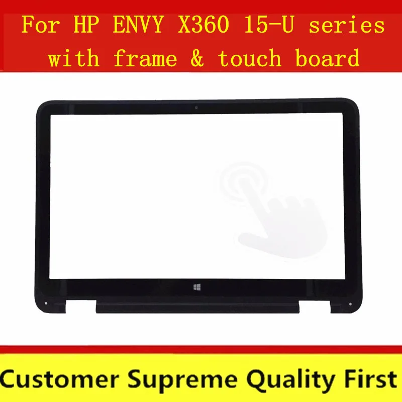 Оригинальный сенсорный экран 15 6 дюйма для HP ENVY X360 U series U110dx U111dx стеклянный