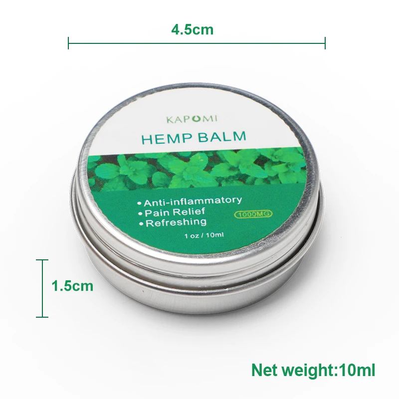 

1pcs Hemp Balm Cream Anti-Inflammation Relieve Pain Hemp Extract Ointment Back Muscle Arthritis Pain Relief Health Care P0095