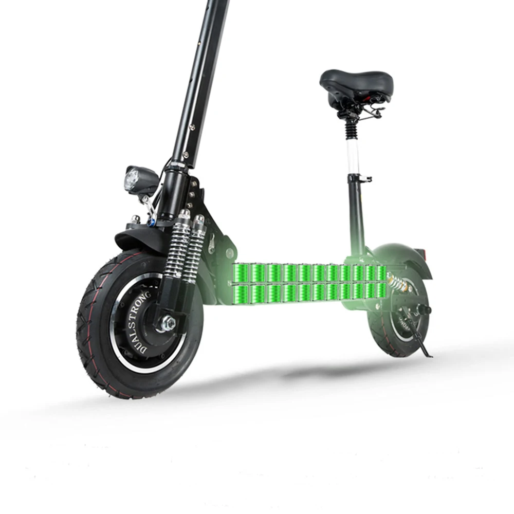 Электрический самокат GUNAI Для Взрослых Унисекс Складной литиевый аккумулятор 52 в