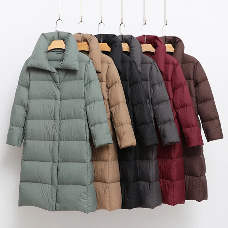 Fitaylor новый зимний женский пуховик ульсветильник кое Стеганое пальто 90% белый на