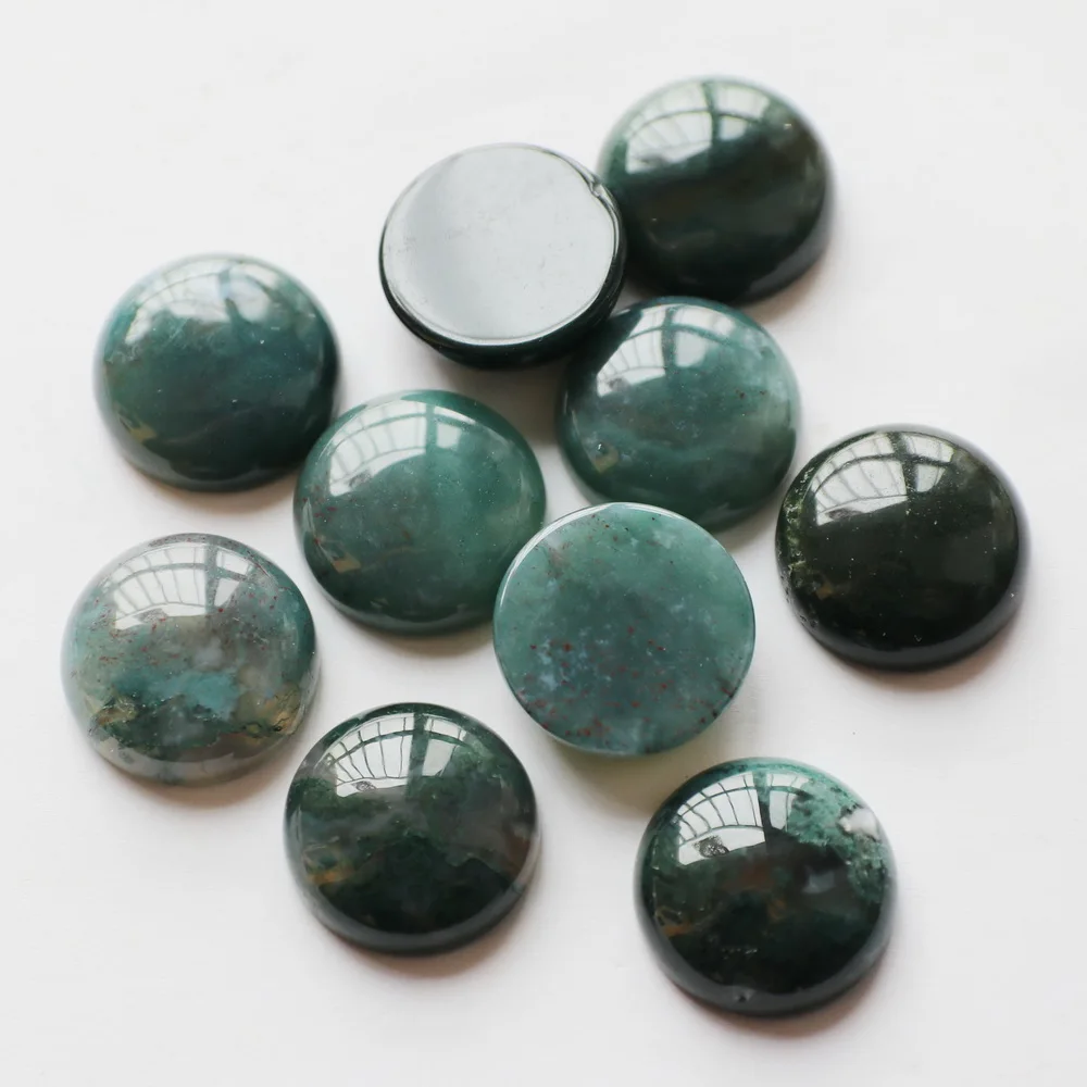 Полудрагоценный кабошон 20 мм фурнитура для ювелирных изделий колье кулон фокус