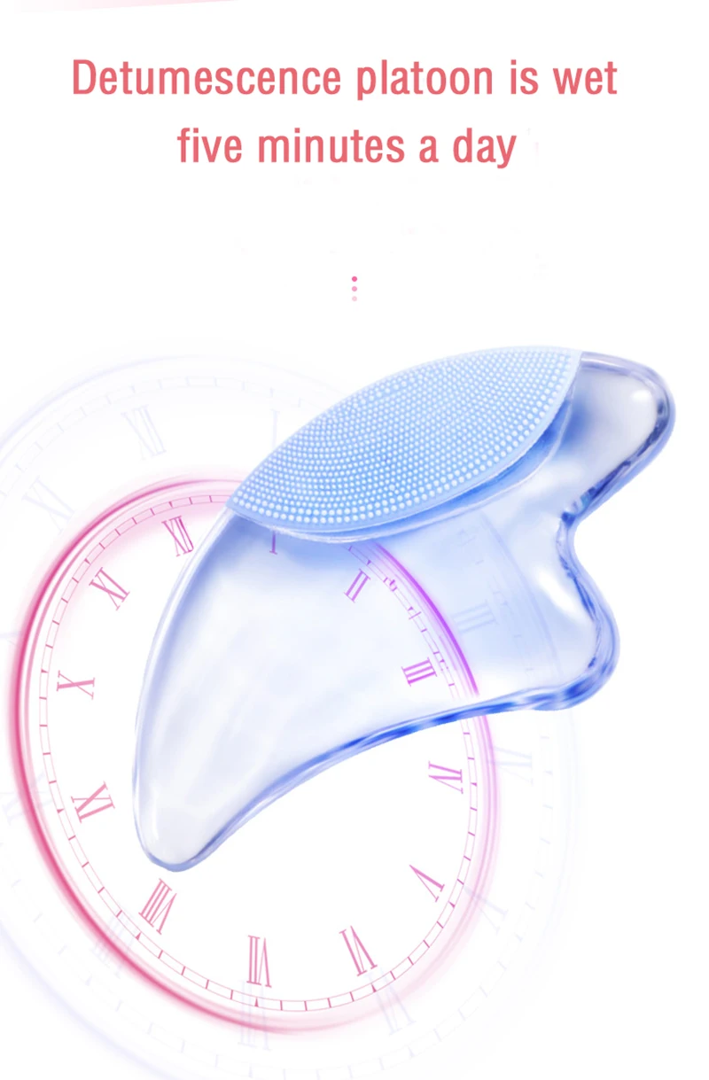 

1pc Natural Gua Sha Scraper Board Massager Stone Face Neck Skin Lifting Wrinkle Remover Spa Salon Beauty Care