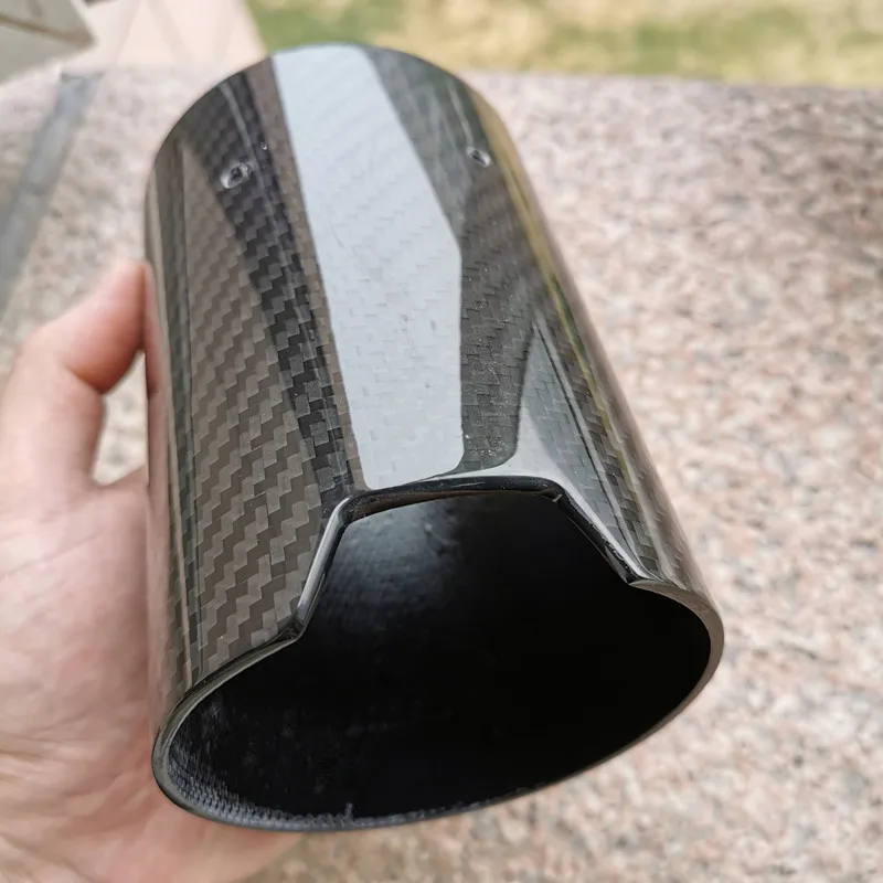 1 шт стиль &quotМ&quot глушитель выхлопной трубы наконечник чехол корпус автомобиля