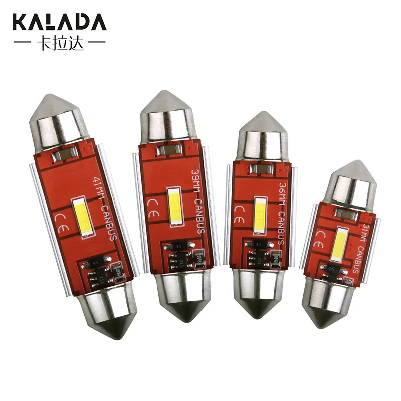 Суперъяркая Светодиодная лампа для автомобиля освещение номерного знака