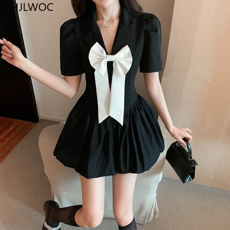 

Милое маленькое бальное платье-пачка 2021, модные женские однотонные милые черные и белые мини-платья-рубашки для девочек