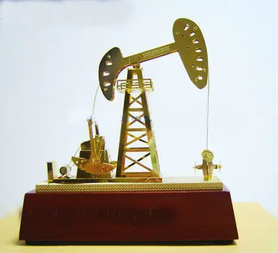 Электрическая нефтяная полевая насосная установка модель, нефтяные и нефтехимические сувениры, нефтепромысловая бизнес-подарочная Настройка